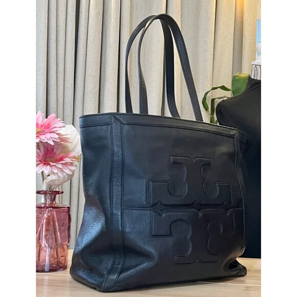 TORY BURCH BLACK JESSICA HANDBAG - Picture 6 of 10